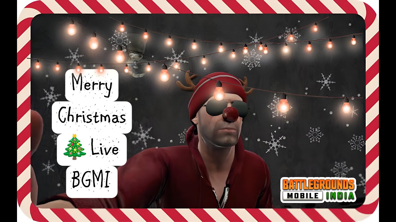 Flexiboi Live Bgmi having fun with teammates, Merry Christmas 🎅 🎄 .#bgmi #flexiboi