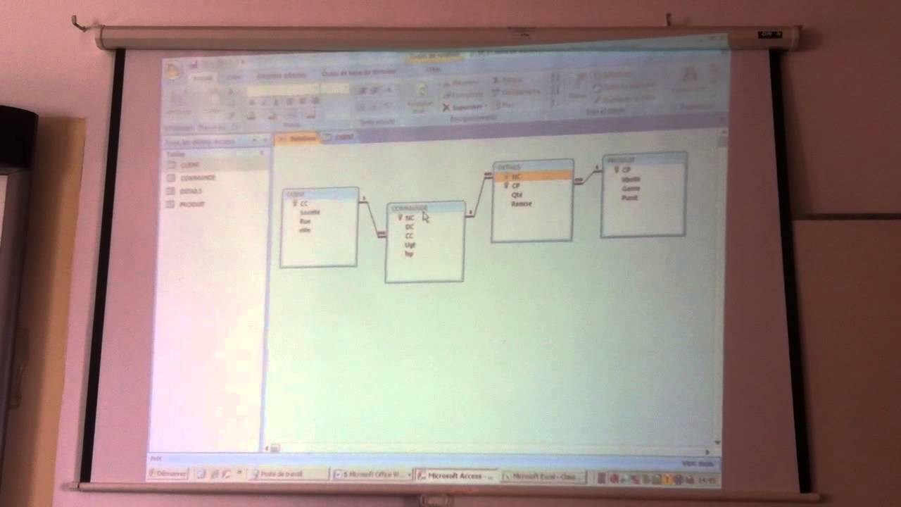 Cours Access part1 prof ISSIALI دروس الأكسس