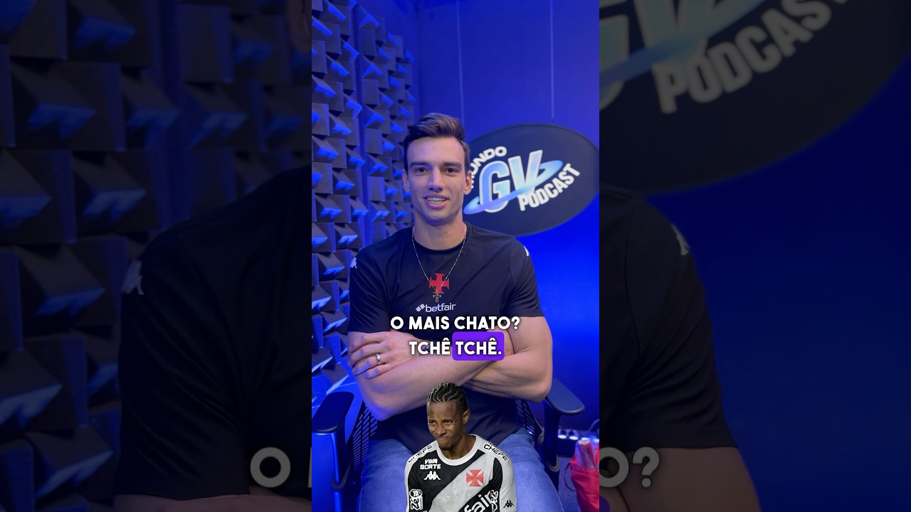 QUEM &Eacute; O MAIS CHATO NO VASCO?? 🤣👀 L&Eacute;O JARDIM ENTREGOU GERAL, P&Ocirc;! 💢😅 #mundogv #vasco #futebol
