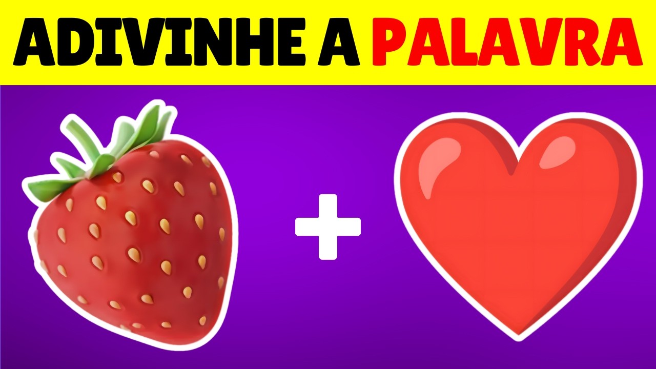 🤔 Voc&ecirc; Consegue Adivinhar a Palavra S&oacute; Pelos Emojis? 🔥🧠 | Quiz Espacial
