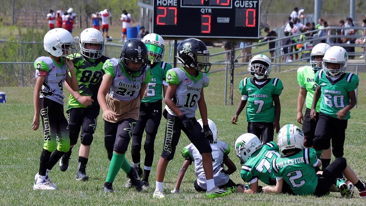 CFPO Spring Football {Kyle Outlaws x Cibolo Dragons}