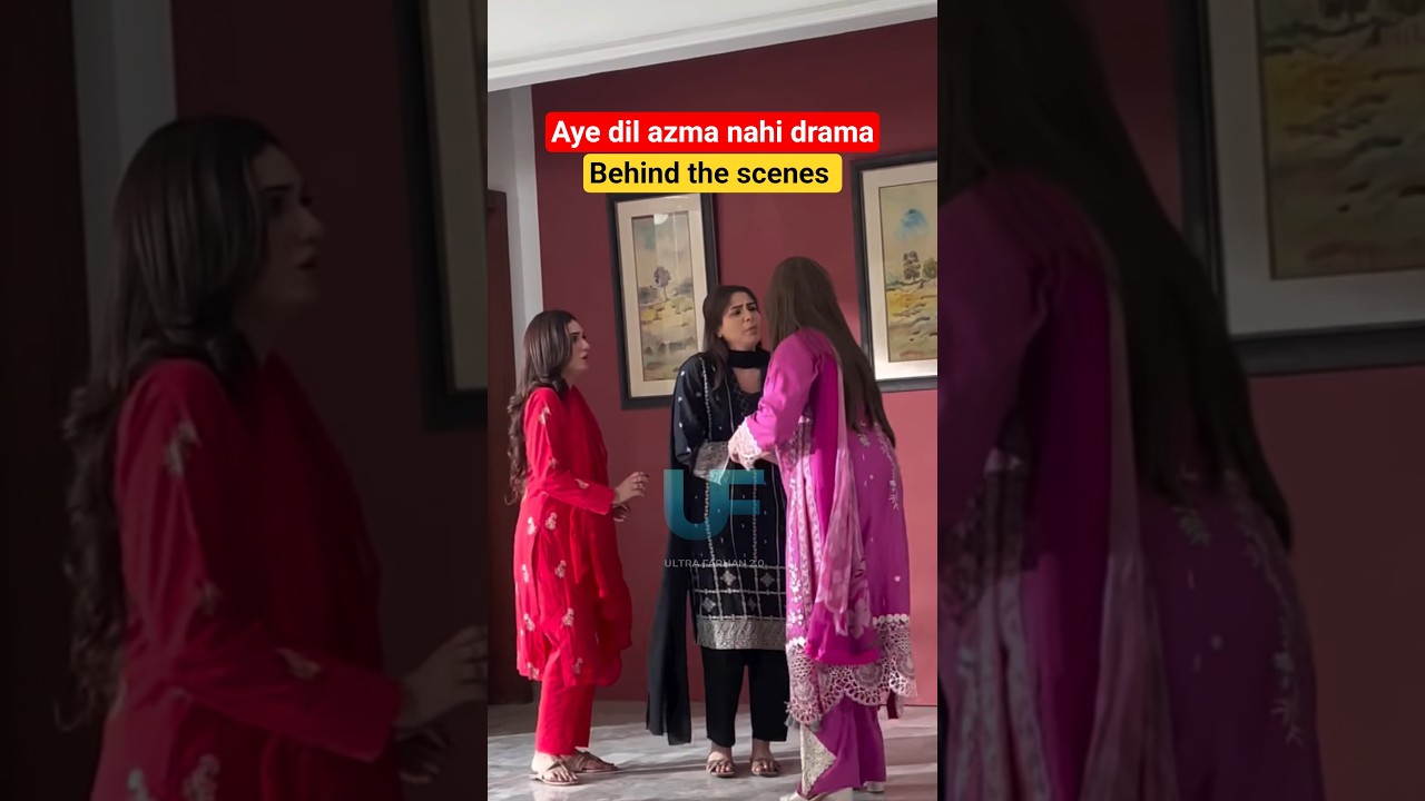 Aye dil azma nahi Episode 1 2 3 4 BTS - Behind the scenes #hinatariq #zainbaig #ayedilazmanahi