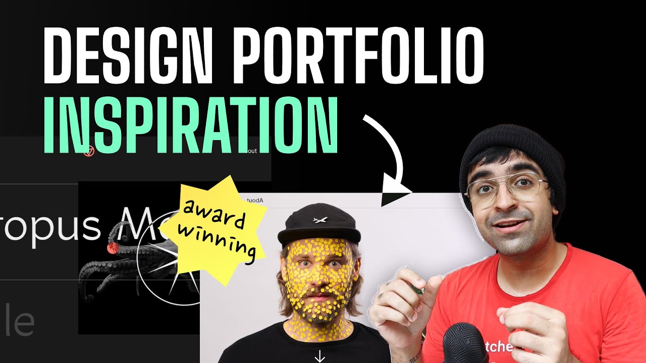 10 Award Winning Design Portfolios for Inspiration + Make Them in 1 Click!