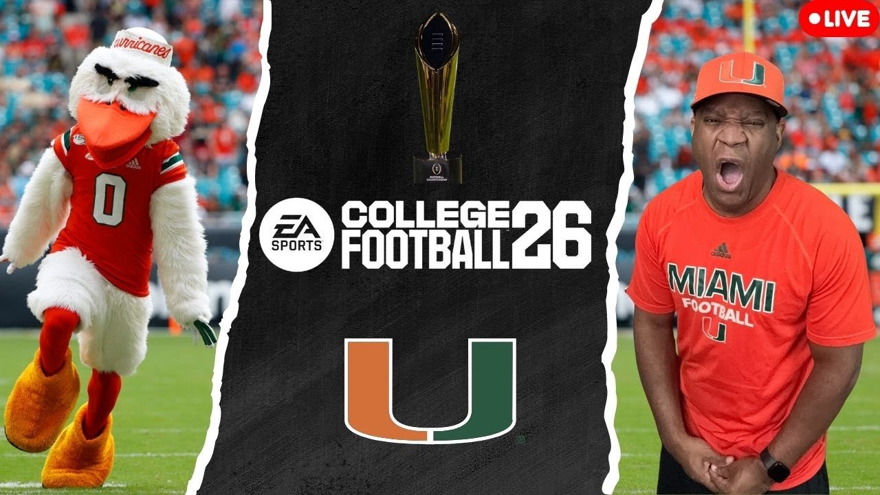 EA Sports College Football 26/ Miami Hurricanes win Championship