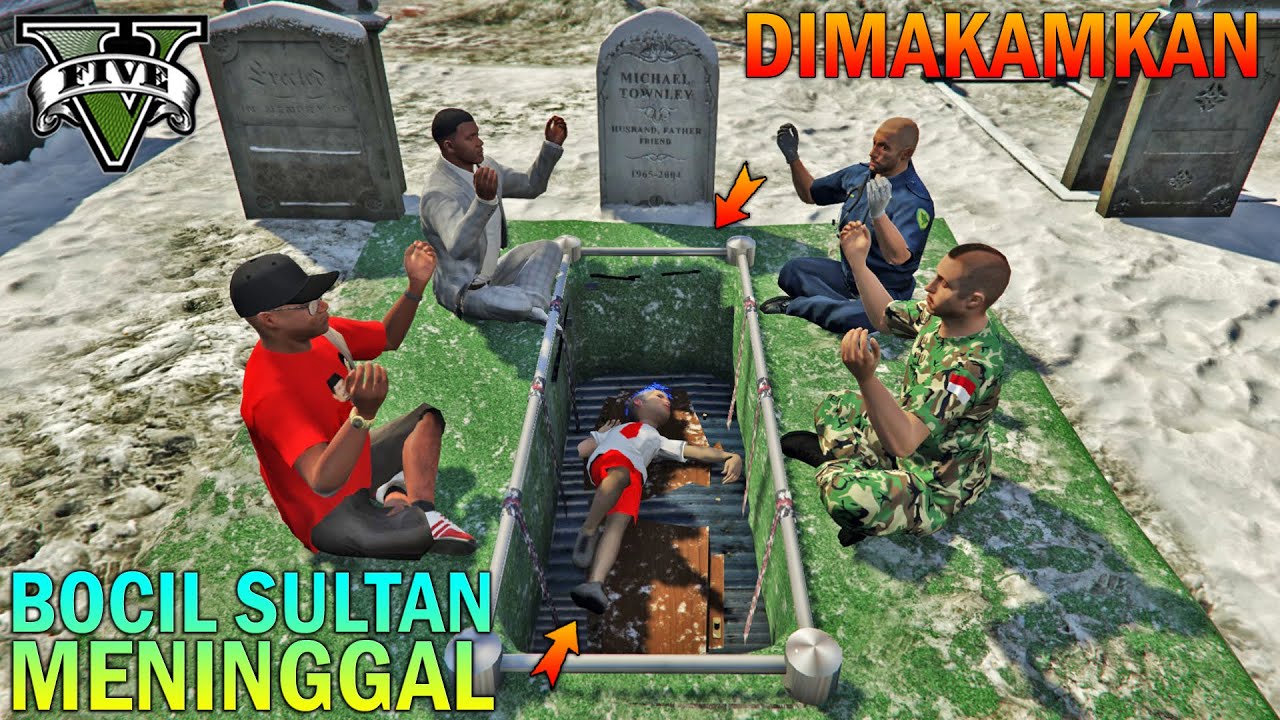 BOCAH SD DIMAKAMKAN!! DITABRAK KERETA - GTA 5 SULTAN