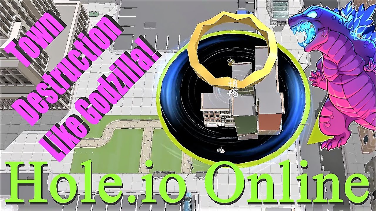 Hole.io Online Gameplay City (Crazy Games) [Free Games]