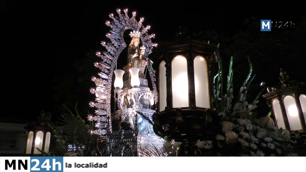 Colmenar Viejo recibe con emoción, salve y fuegos a su Patrona la Virgen de los Remedios