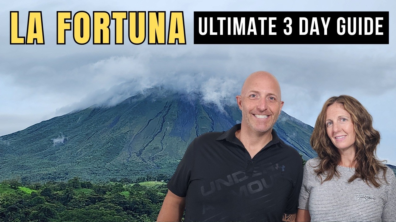 ULTIMATE 3 DAY travel guide for LA FORTUNA, COSTA RICA in 2025!! Arenal Volcano, Hot Springs & FOOD!