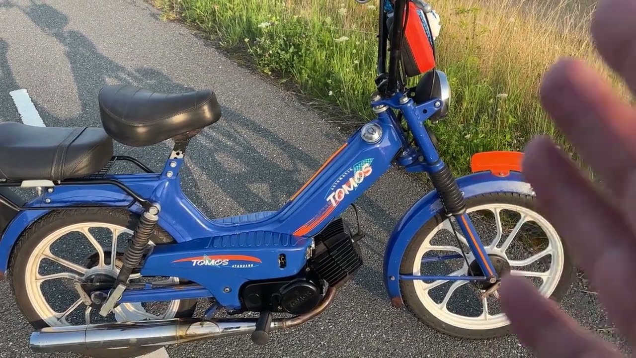 Sidste TOMOS A35 Standard 2 gear Automatic video #tomos #new #moped #inspiration 