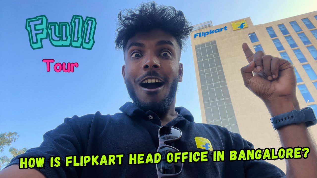 Flipkart Headquarters Bangalore full Office Tour😍|| EX Cricketer From Assam|| Flipkart Employee