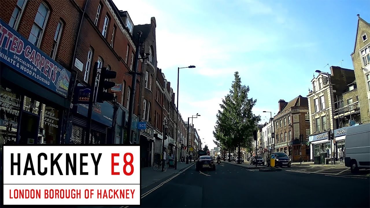 A Drive Through London Hackney E8