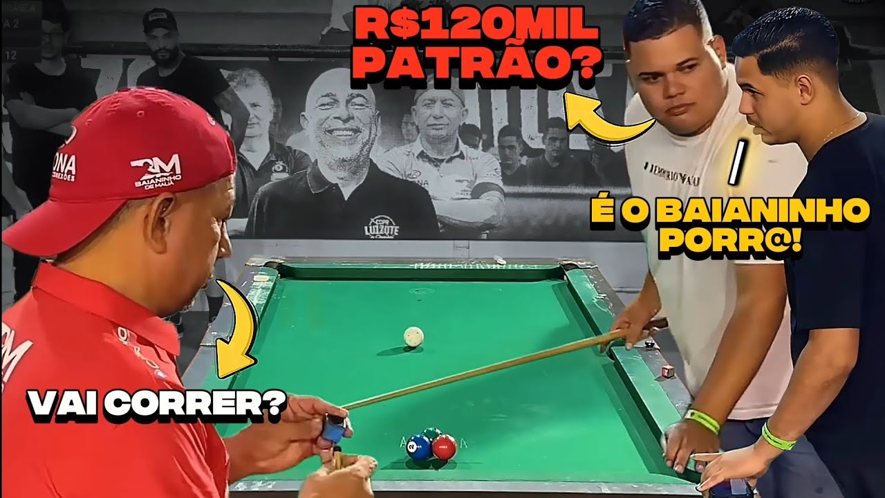 R$120MIL🔥😱 O Baianinho de Mauá foi para o tudo ou nada contra o Marquinhos e seu patrão! Veja...