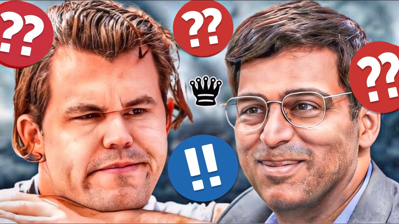 Magnus Carlsen vs Vishy Anand | It Gets WILD at the End! 😱🔥