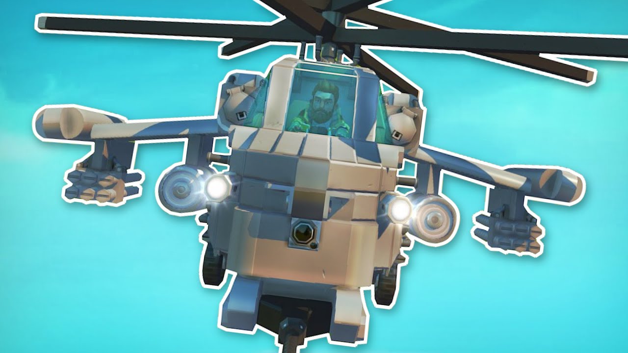 I Used Draggable Wedges to Build this Helicopter!