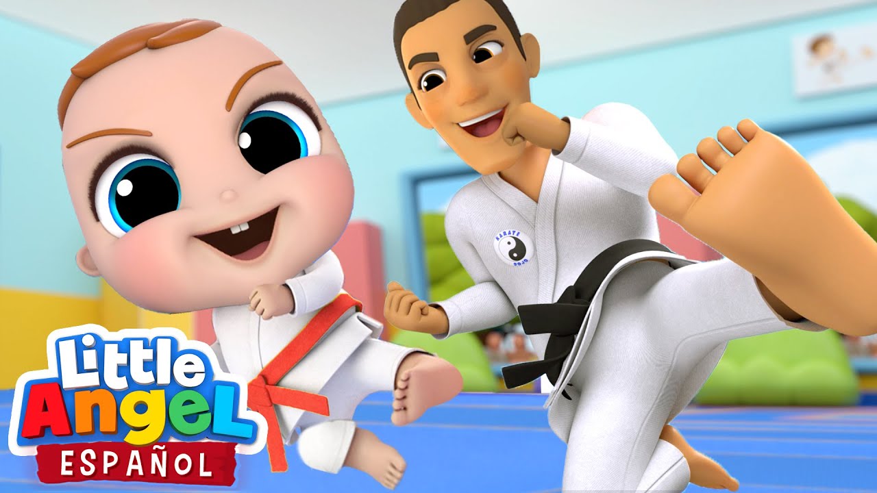 Canción Infantil Del Taekwondo🥋🥇 | Bebé Juan | Little Angel Español