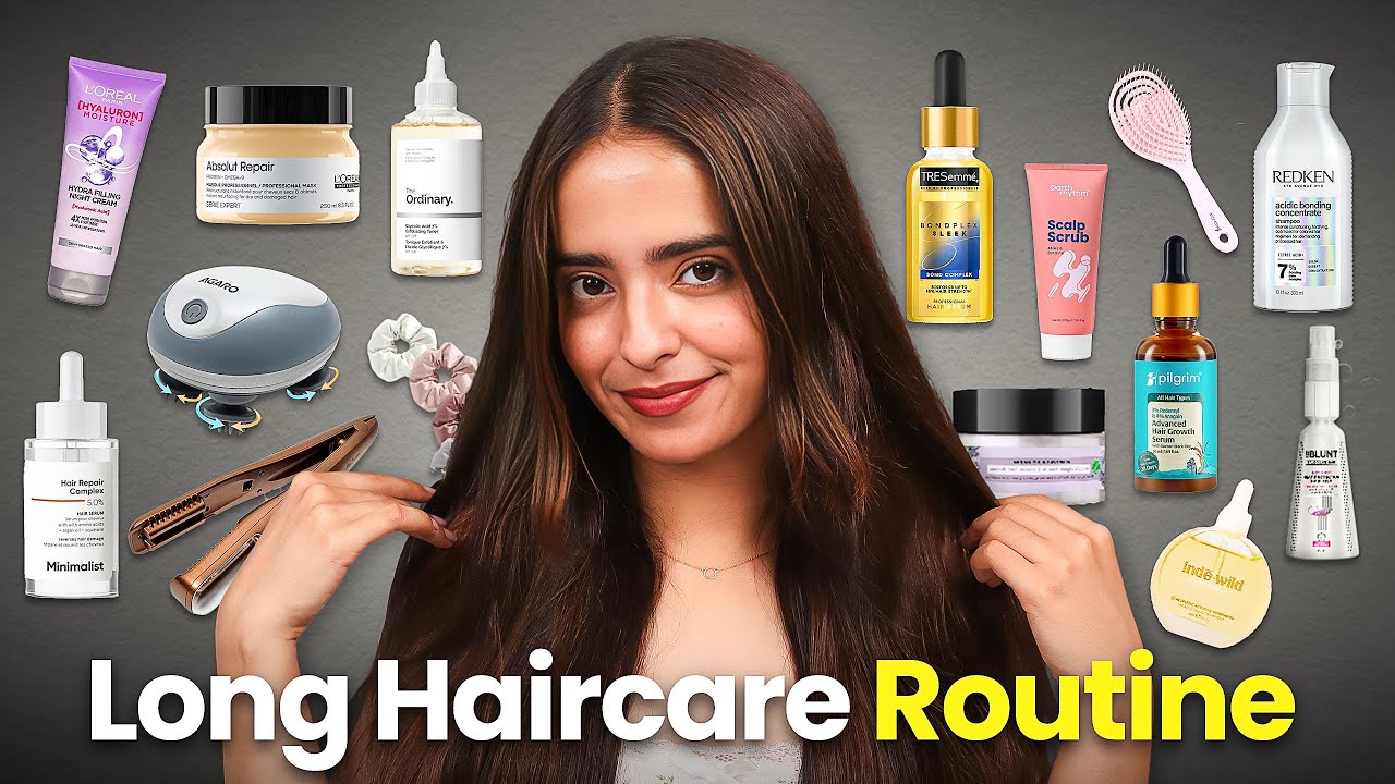 Complete Guide to Long Hair Care | Routine + Products that actually works 