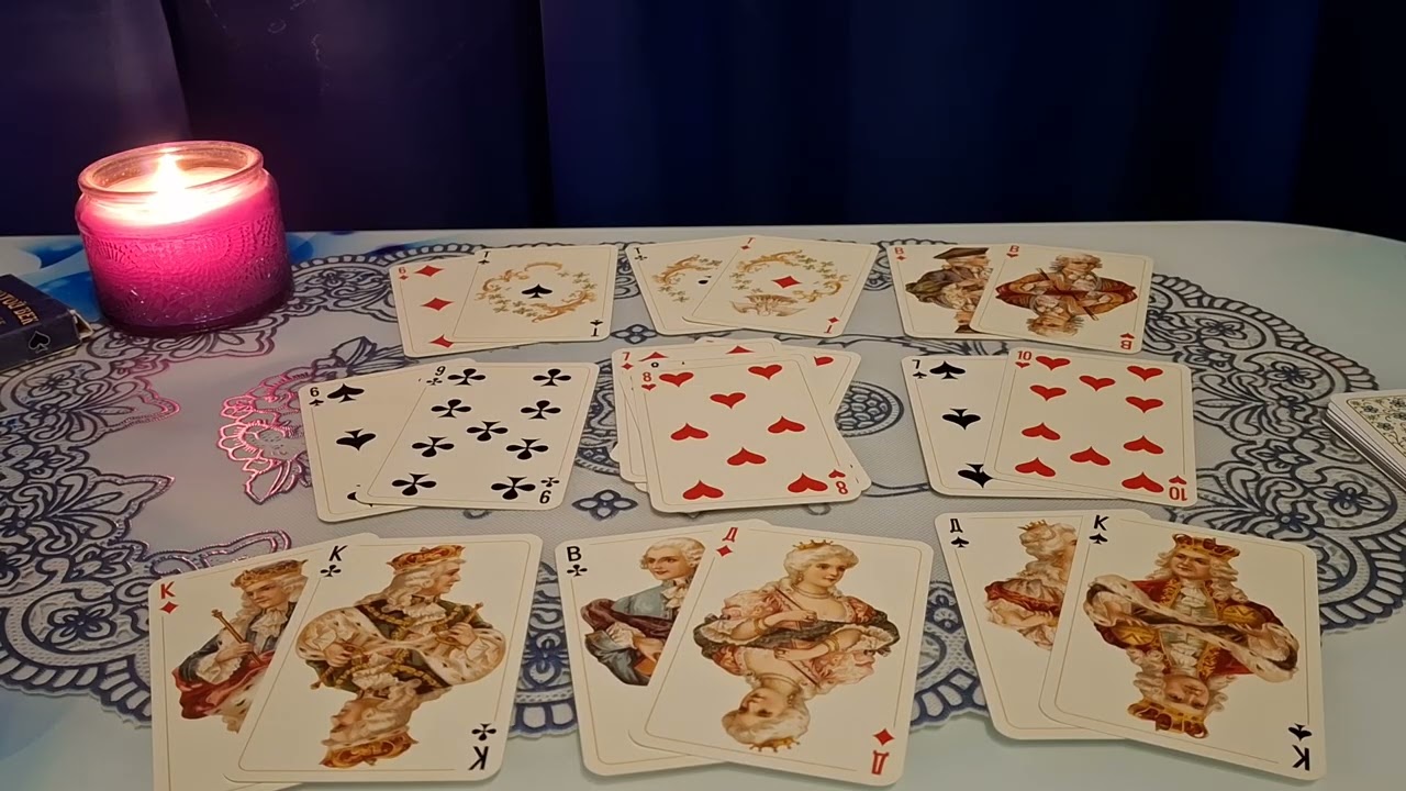 ЧЕРВОВАЯ ДАМА.ЧТО ЖДЕТ ДАМУ?!ИГРАЛЬНЫЕ КАРТЫ