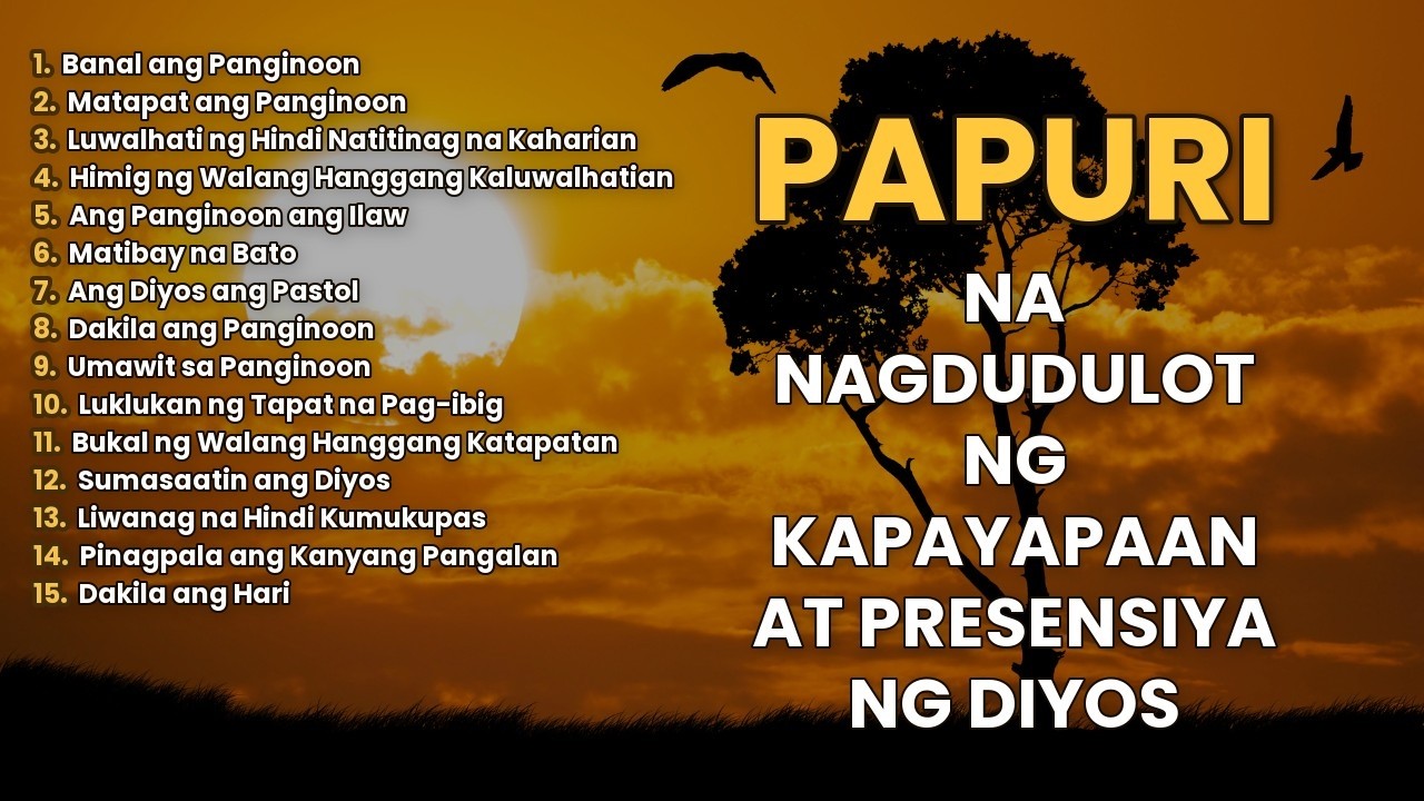 Mga Awit Ng Pagsamba 🙏 Na Nagbibigay Gaan Sa Kalooban