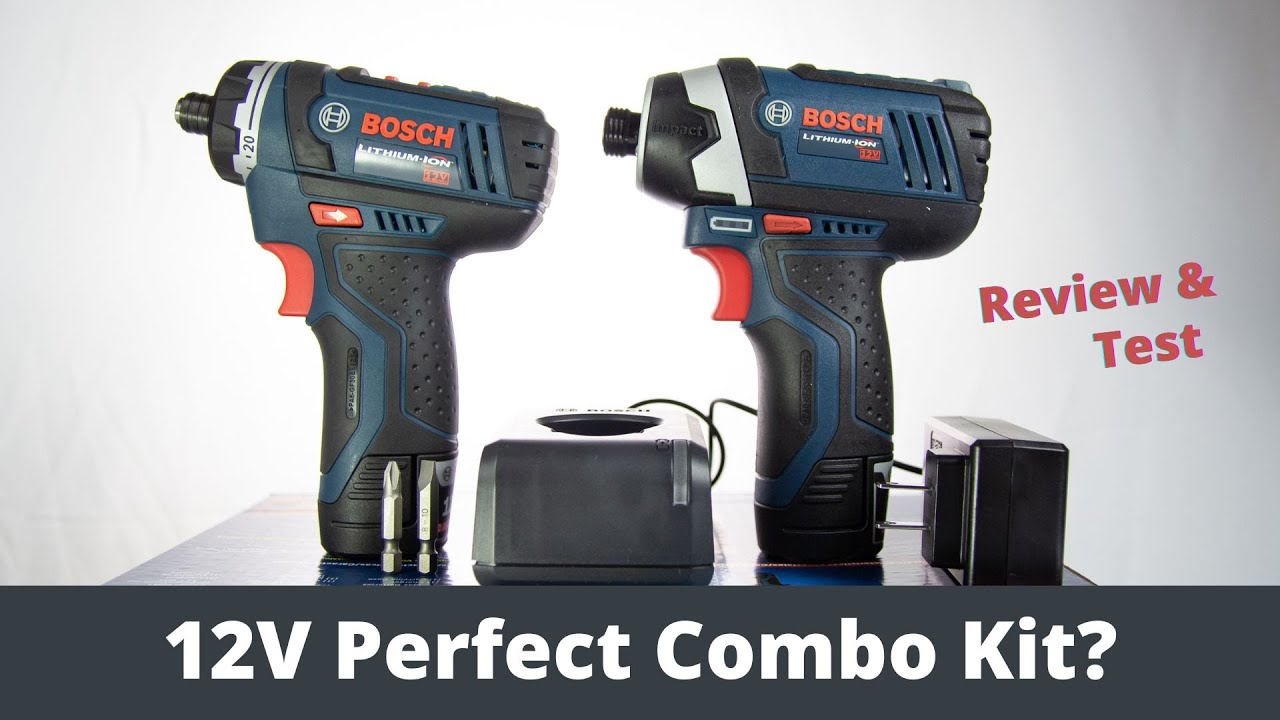 BOSCH CLPK27-120 12V Max PS41(Impact drive) & PS21(pocket drive) - Review in 4k