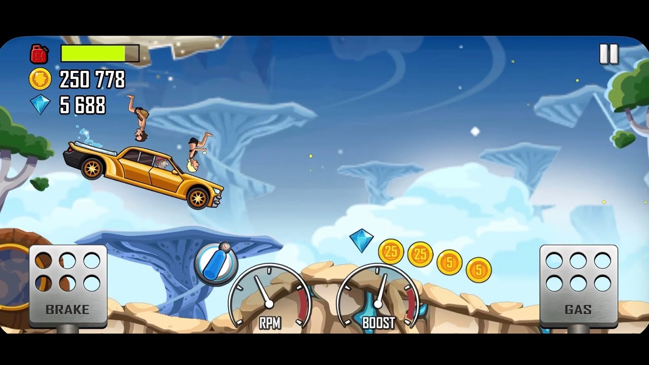 🔥HILL Climb Racing live