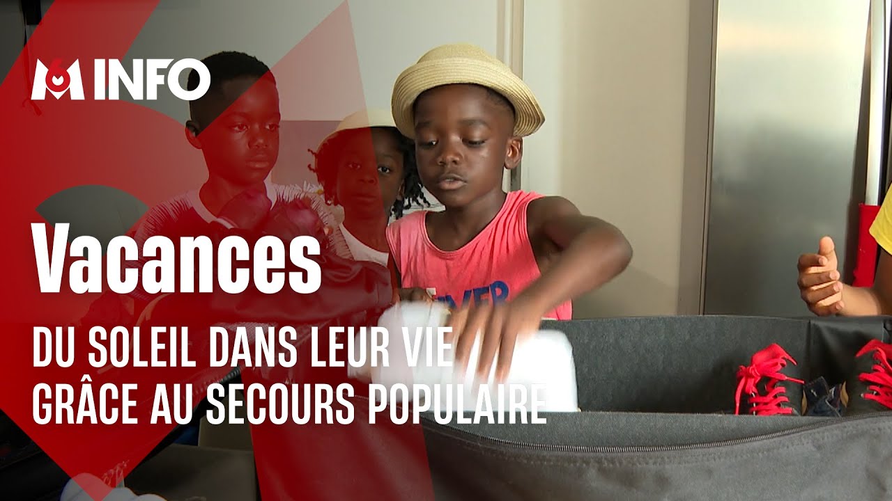 Le Secours populaire offre des vacances