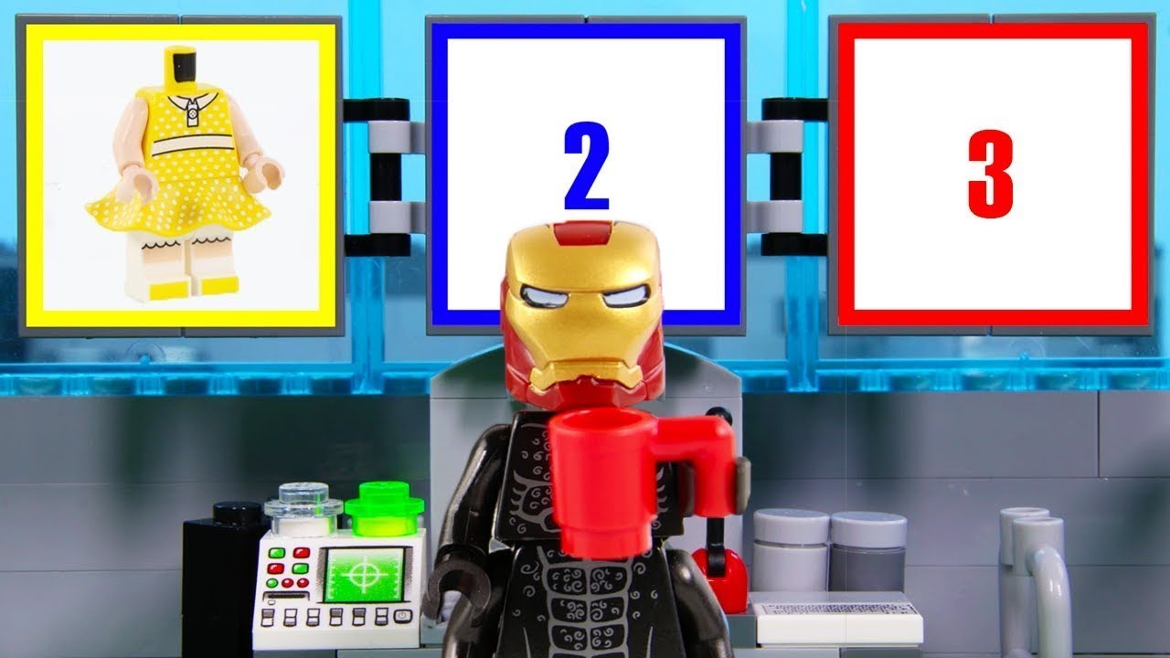 LEGO Experimental Iron Man Builds Joker STOP MOTION LEGO Minifigure Builds | LEGO | Billy Bricks
