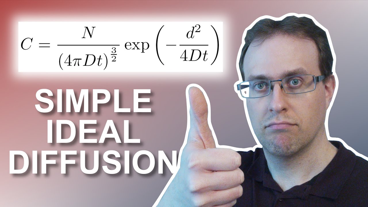 The Ideal Point-to-Point Diffusion Channel Equation