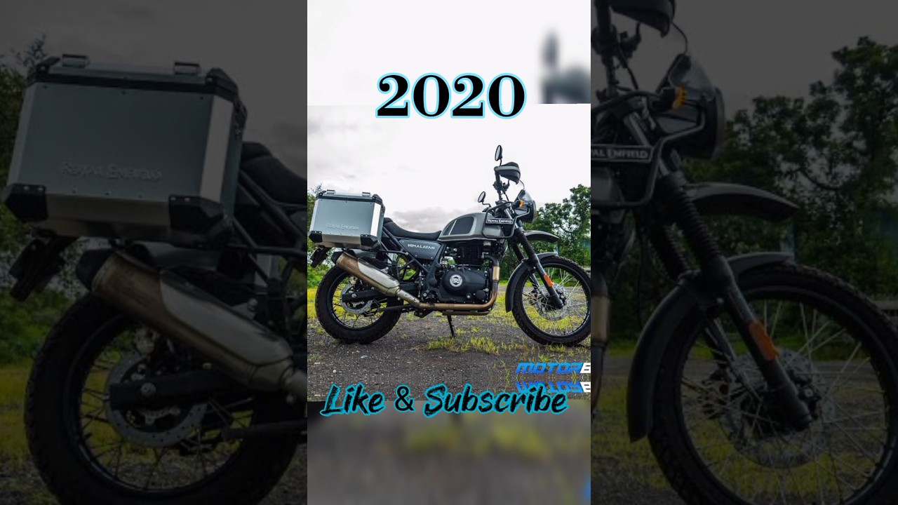 Evolution of Royal Enfield Himalayan {2016-2023}