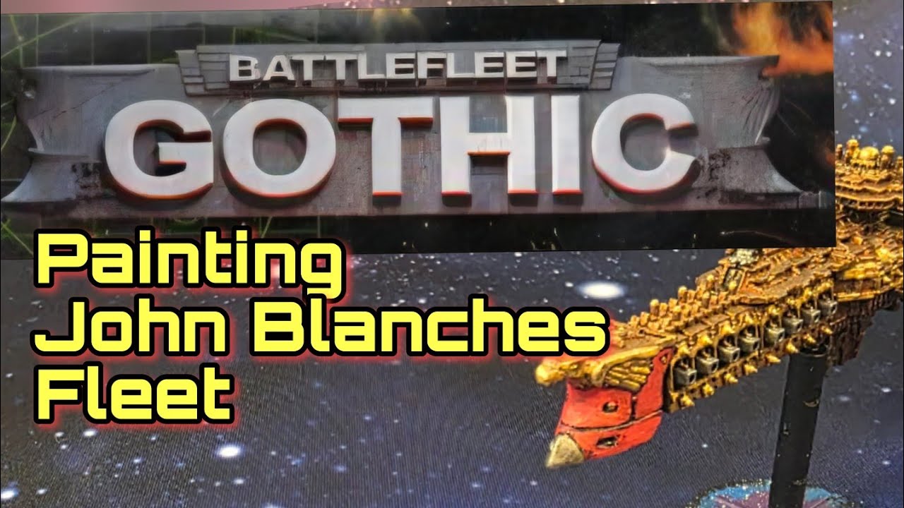 Battlefleet Gothic: How to paint John Blanches classic BFG scheme