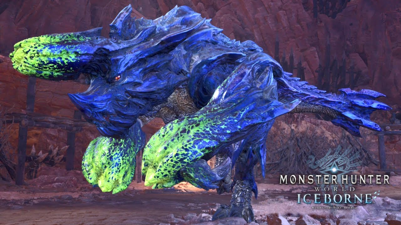 【MHWI】砕竜ブラキディオスの生態（龍結晶の地）/ Brachydios Ecology [Elder's Recess]