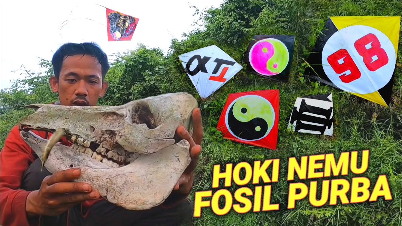 EDAN!! NIAT BERBURU LAYANGAN KAKEK TUA MALAH NEMU FOSIL PURBA ANEH 
