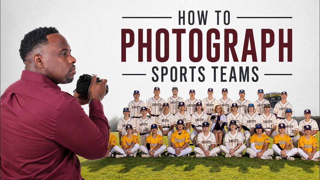 How to Photograph Sports Teams