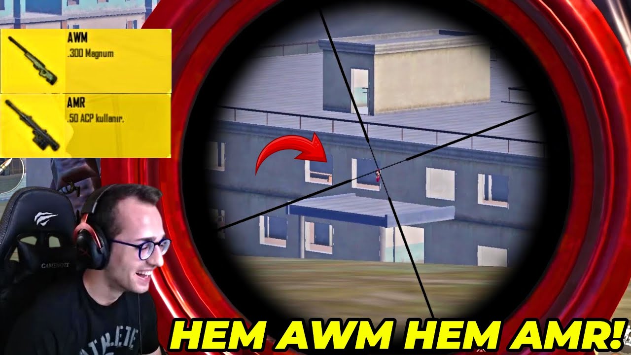 HEM AWM HEM AMR OYNADIM! (RANK) PUBG MOBILE