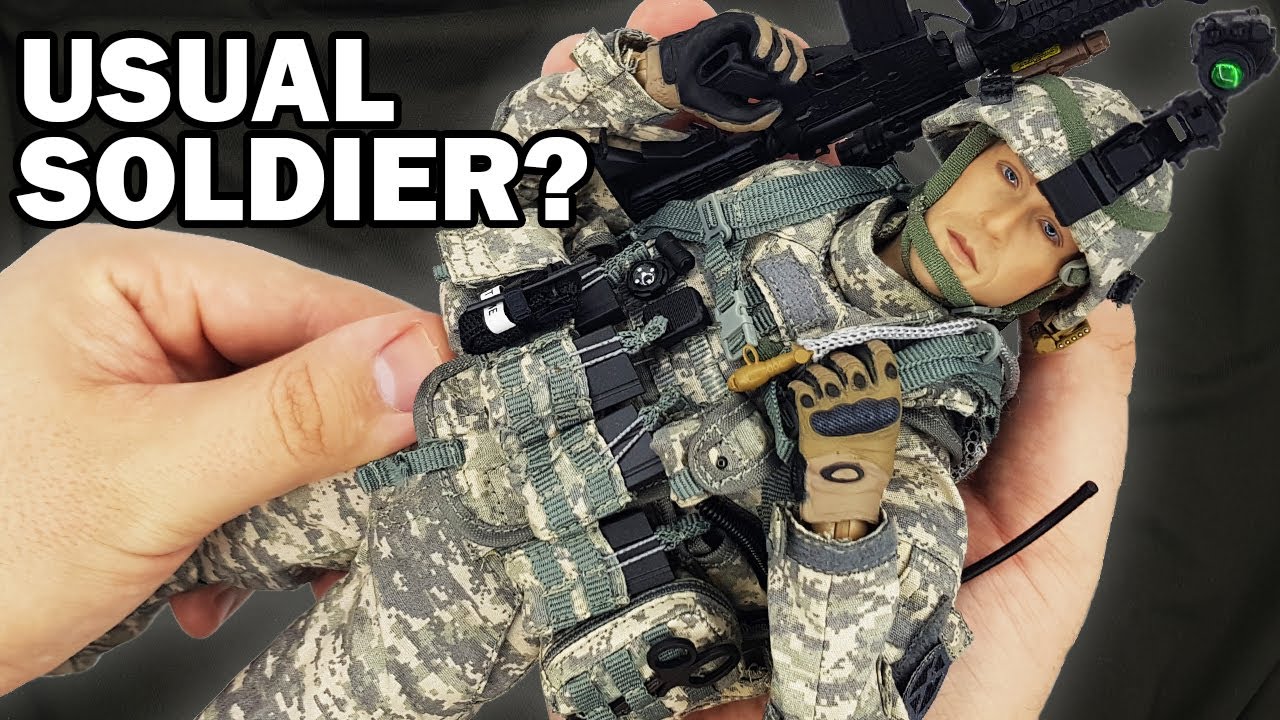 American soldier in Afghanistan - 1/6 scale action figure