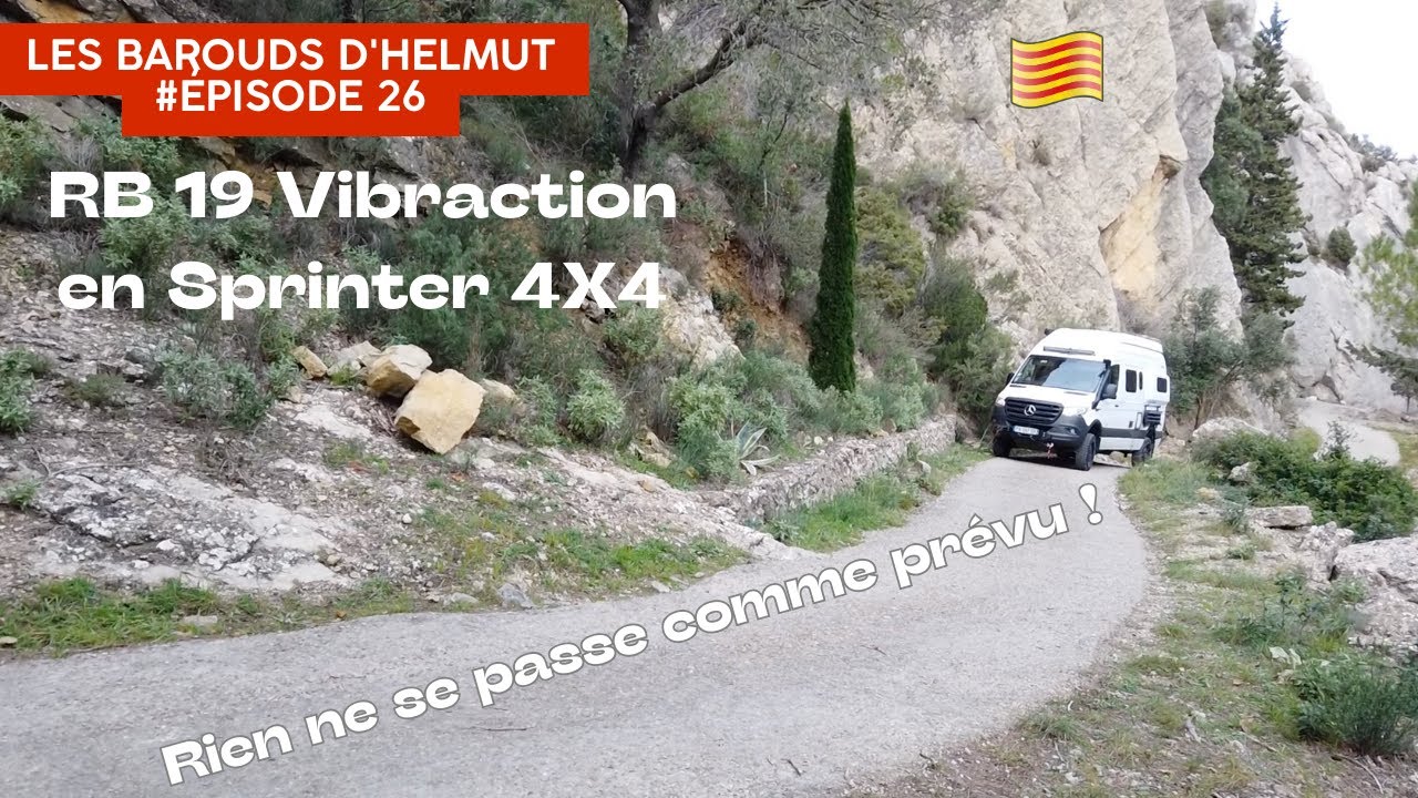 RB 19 Vibraction 19 - en route vers le Delta de l'Ebre - Mercedes Sprinter 4X4