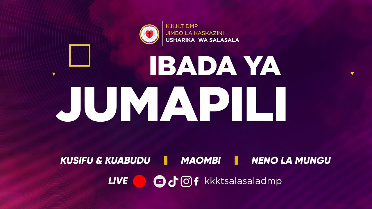 𝐋𝐈𝐕𝐄 🔴: 𝐈𝐁𝐀𝐃𝐀 𝐘𝐀 𝐉𝐔𝐌𝐀𝐏𝐈𝐋𝐈 𝐓𝐀𝐊𝐀𝐓𝐈𝐅𝐔 / 𝐌𝐀𝐓𝐄𝐍𝐆𝐄𝐍𝐄𝐙𝐎 𝐘𝐀 𝐊𝐀𝐍𝐈𝐒𝐀 / 𝟐𝟔.𝟏𝟎.𝟐𝟎𝟐𝟓