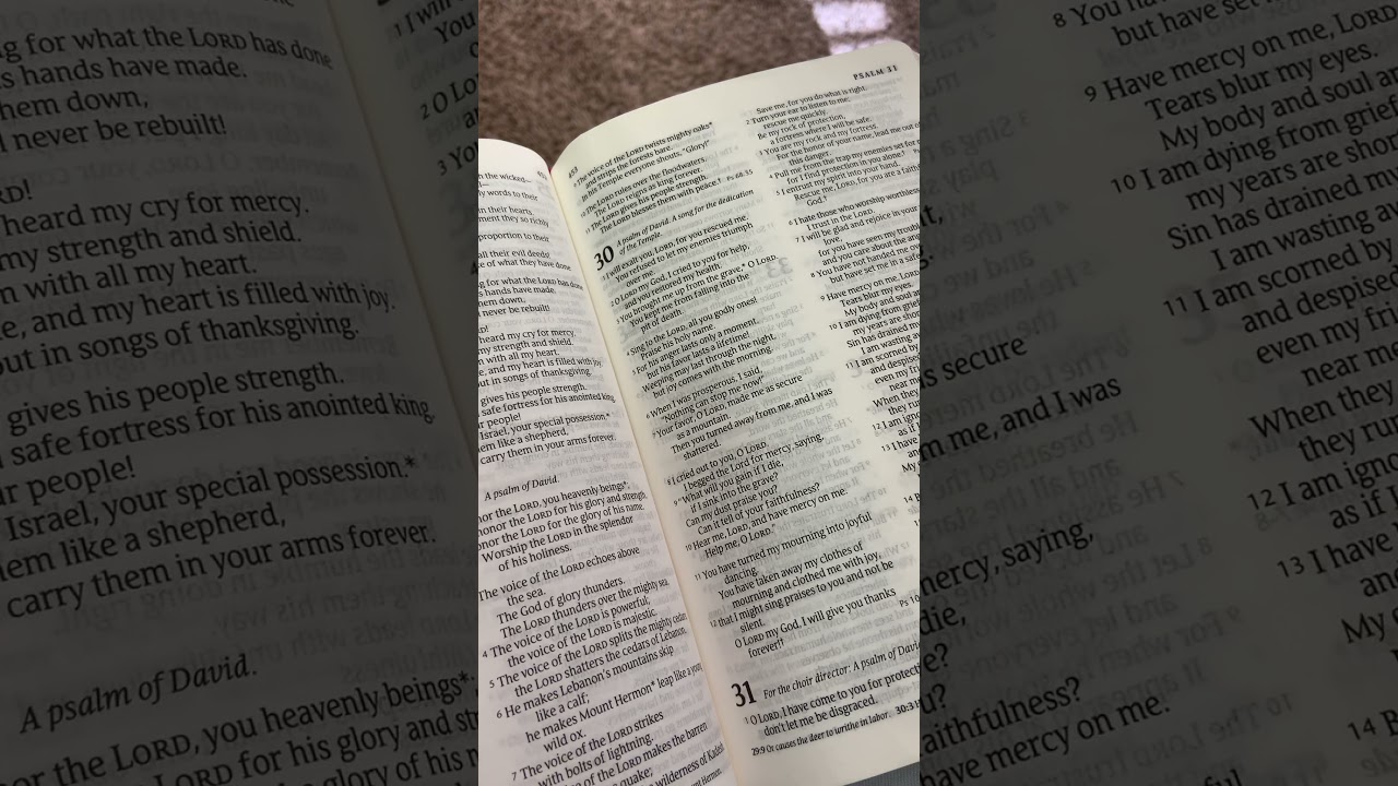 PSALM 29 NLT