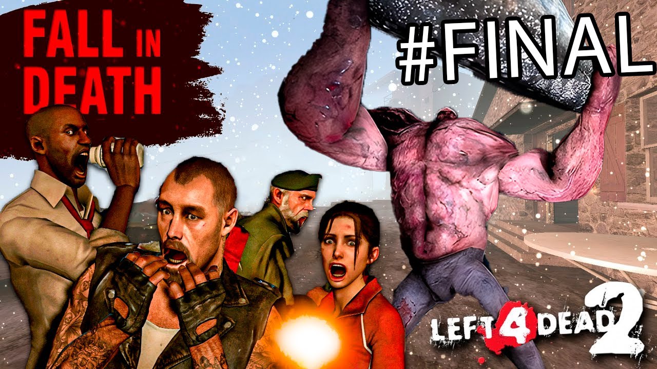 Left 4 dead 2 - Fall In Death - Cablecar (Teleférico) Parte Final AVANZADO!!!
