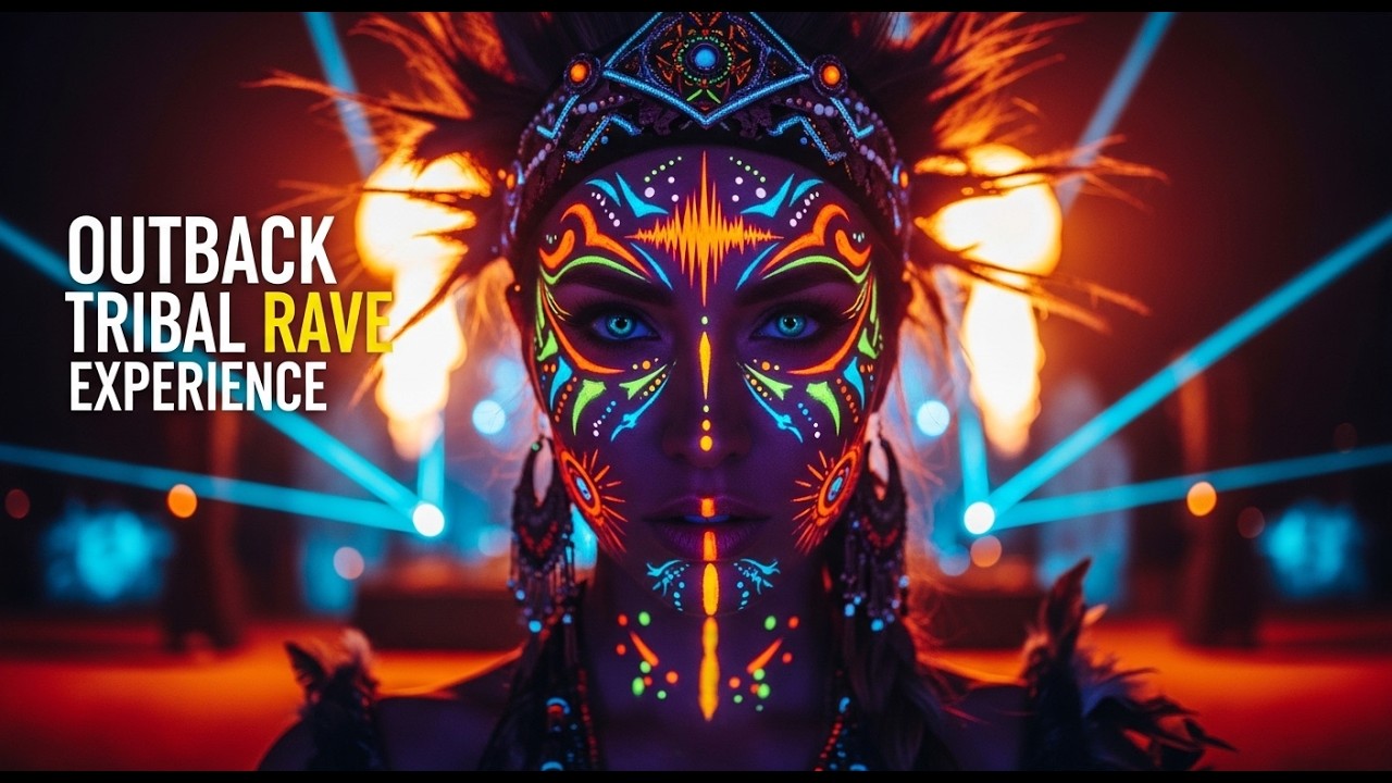 Outback Tribal Rave Experience | Native Drum & Electronic Dance Ritual
