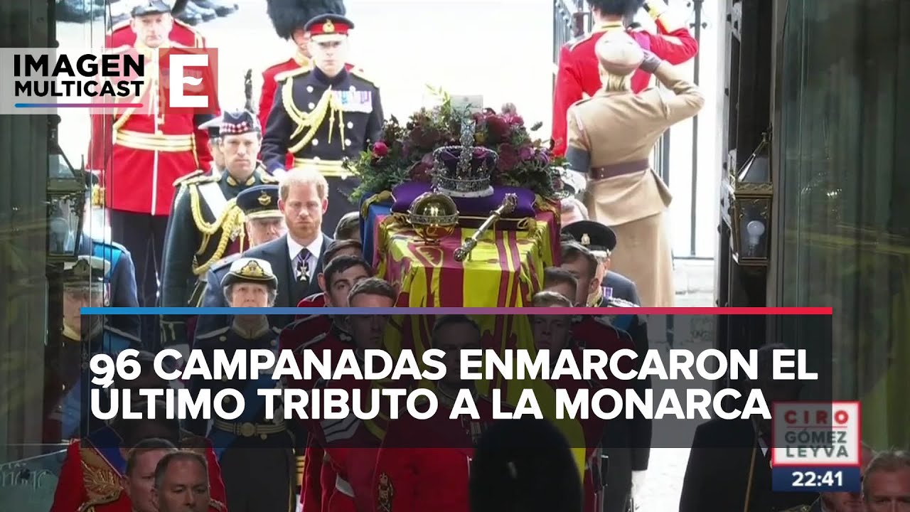 Sepultan restos de la reina Isabel II