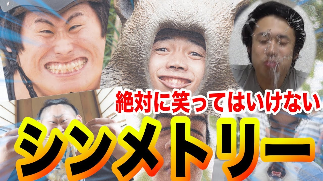 絶対に笑ってはいけないシンメトリーがヤバすぎるwww