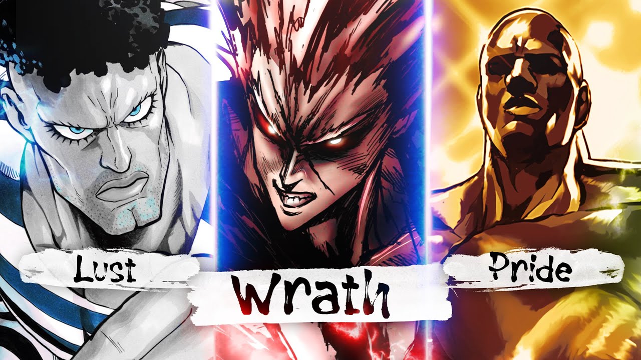 The Seven Deadly Sins of One Punch Man