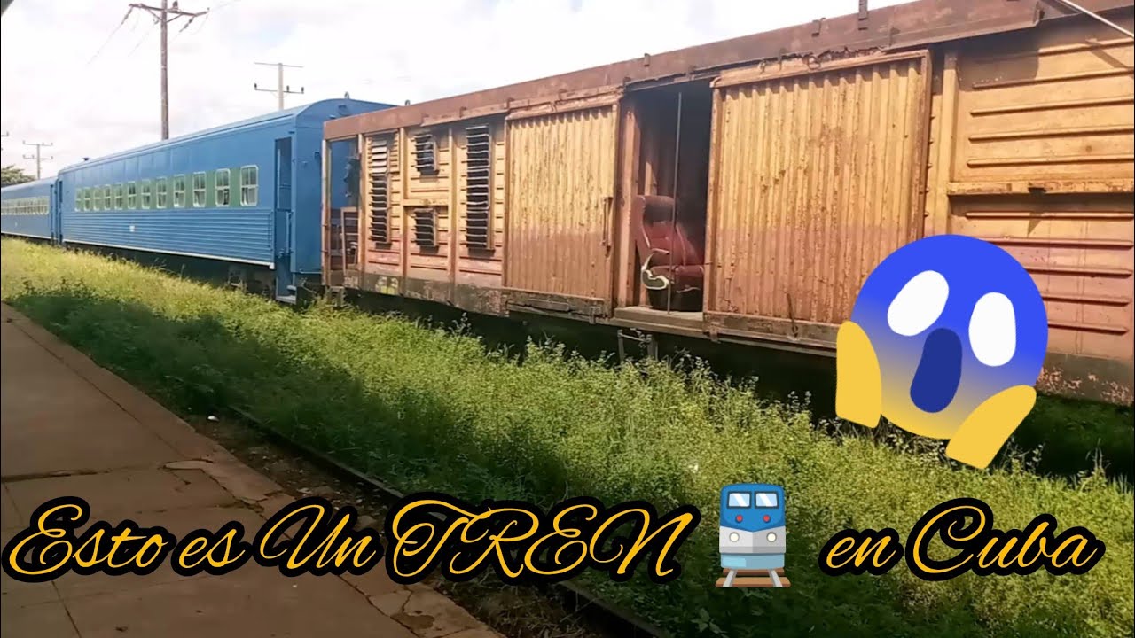 😱Un TREN 🚆 en Cuba/Así es#tren#camposdecuba#cubanosporelmundo