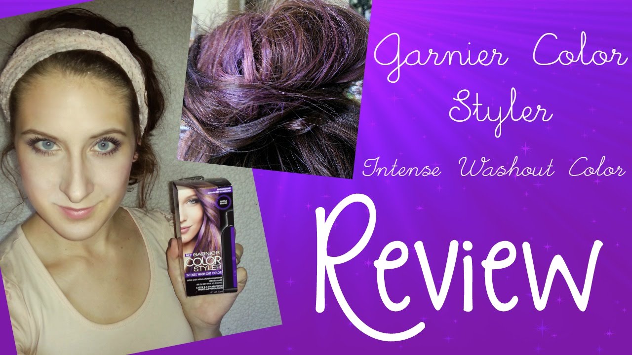 **REVIEW** Garnier Color Styler Intense Washout Color