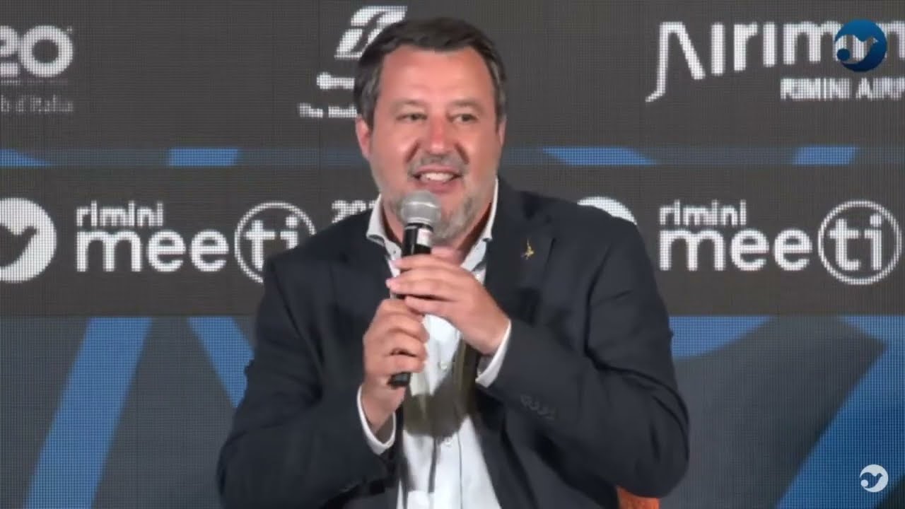 L’INTERVENTO DI MATTEO SALVINI AL MEETING DI RIMINI 2025