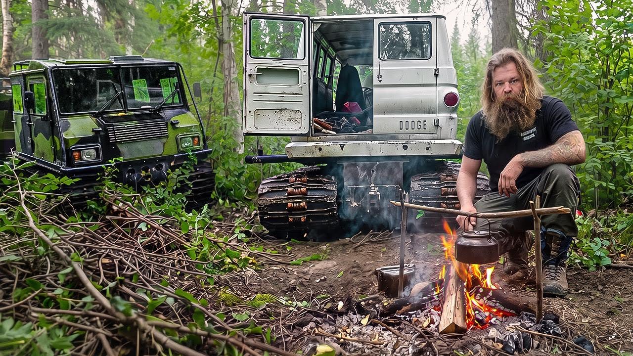We Camped In Alaska Grizzly Bear Country To Fix A Truck&hellip;Will It Start?