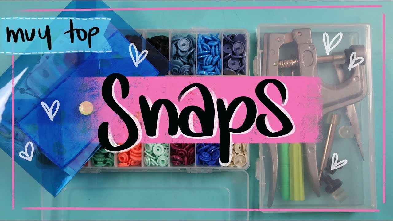 REVIEW SNAPS │SOBRE DE ACETATO CON SNAP │CÓMO COLOCARLOS