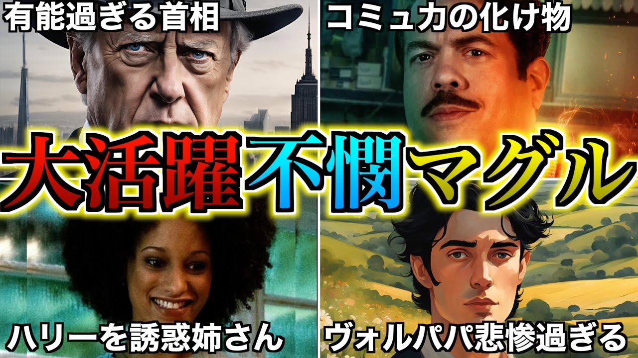 【魔法使いたちを翻弄！】大抵酷い目に遭っているマグル達の中で特に活躍or不憫なマグルを徹底解説！