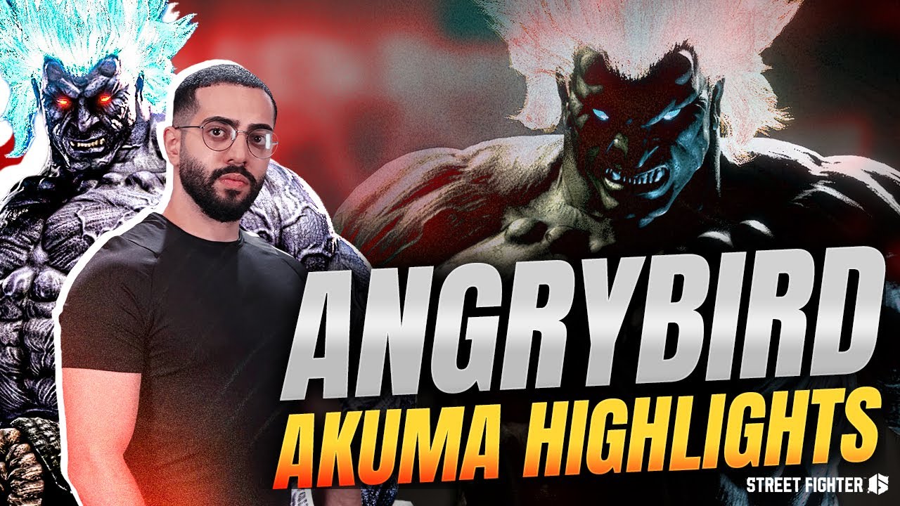 ONE TOUCH = ROUND OVER 💀 AngryBird AKUMA Highlights Go CRAZY ▰ STREET FIGHTER 6 High Level Gameplay