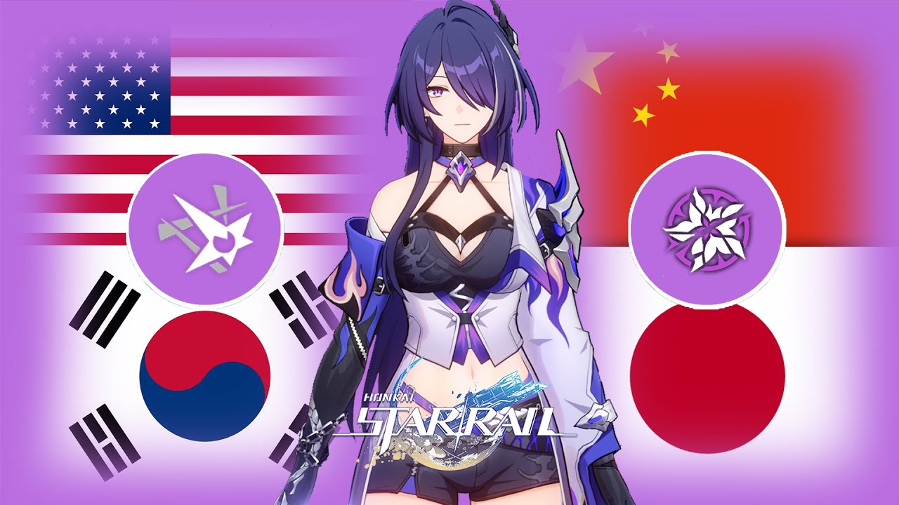 Acheron Voice in 4 Different Languages (Skills & Ultimate) | Honkai: Star Rail Acheron